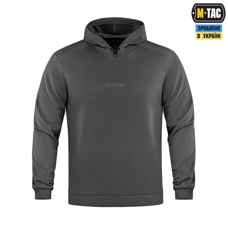 Кофта M-Tac Hoodie Born by Revolution Dark Grey M