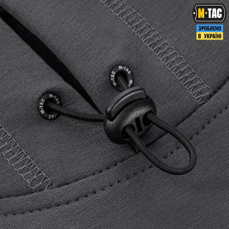 Кофта M-Tac Hoodie Born by Revolution Dark Grey XXL