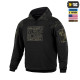 Кофта M-Tac Hoodie Combat Black Multicam S