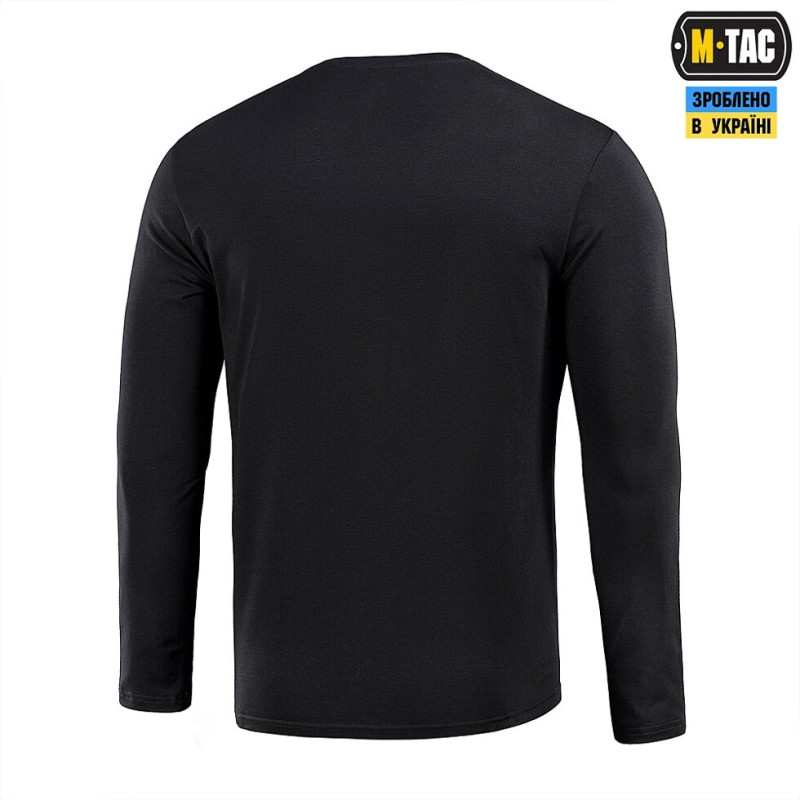 ФУТБОЛКА M-TAC ДОВГИЙ РУКАВ 93/7 Black L