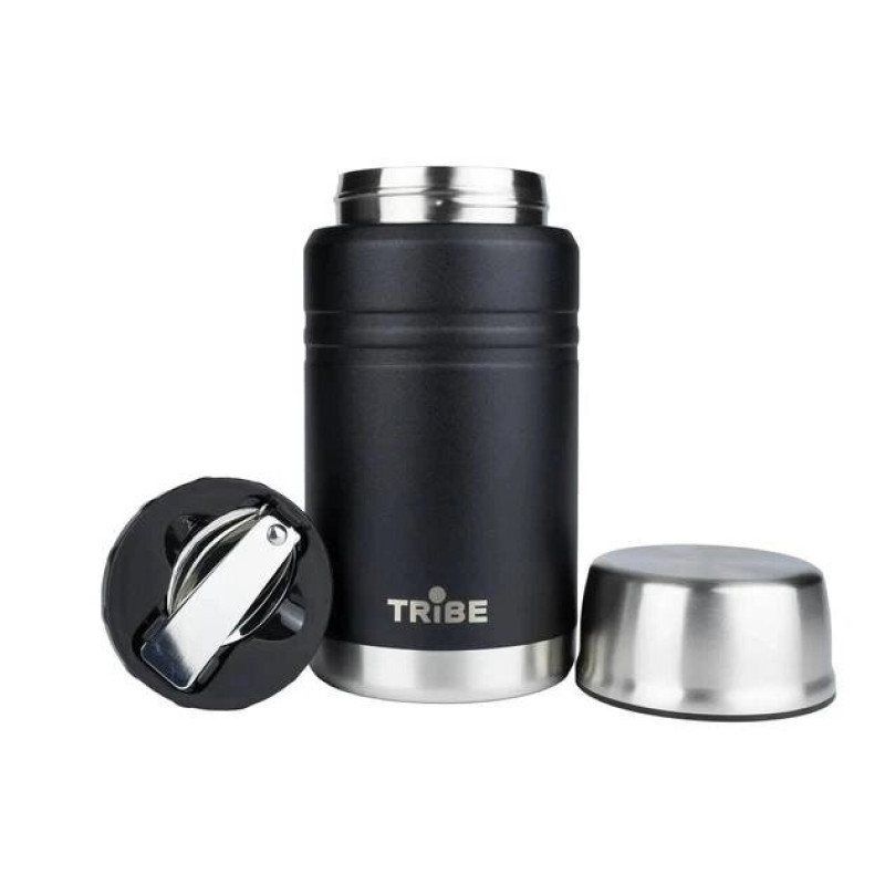Термос Tribe Food Jar харчовий 0.7л black