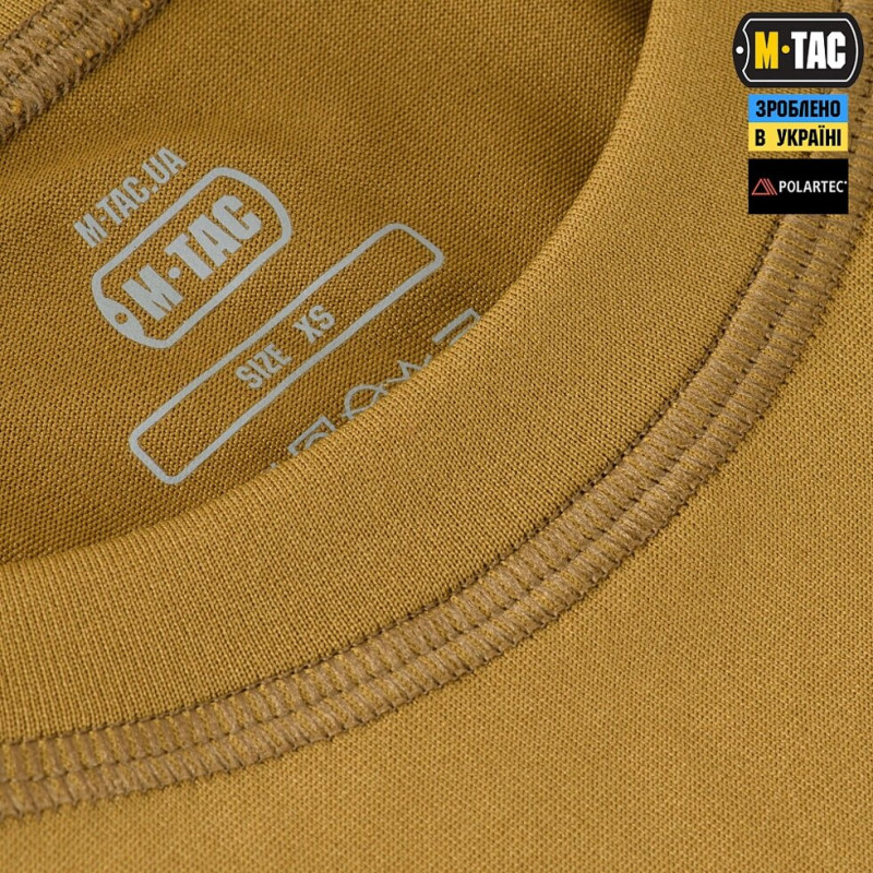 ФУТБОЛКА M-TAC ULTRA LIGHT POLARTEC ARMY COYOTE XXL