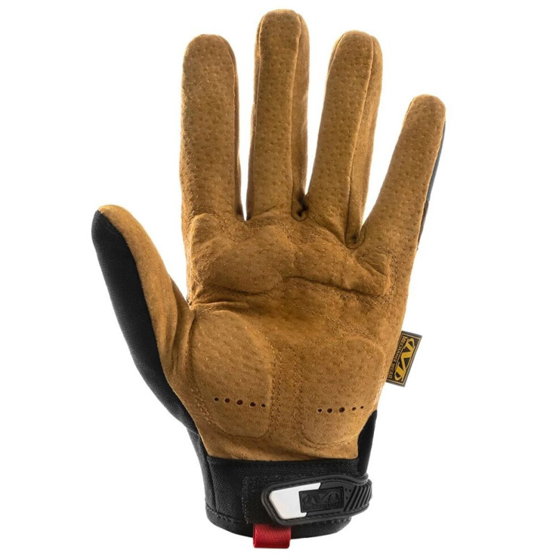 Рукавички шкіряні Mechanix Wear M-Pact Black Coyote Brown M