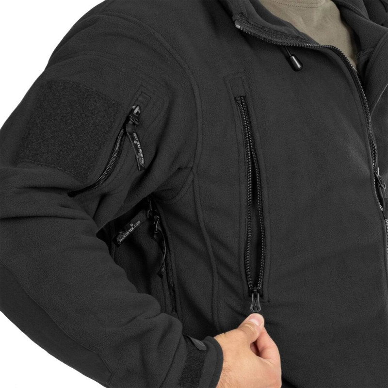Куртка Helikon-Tex PATRIOT JACKET - DOUBLE FLEECE Black M