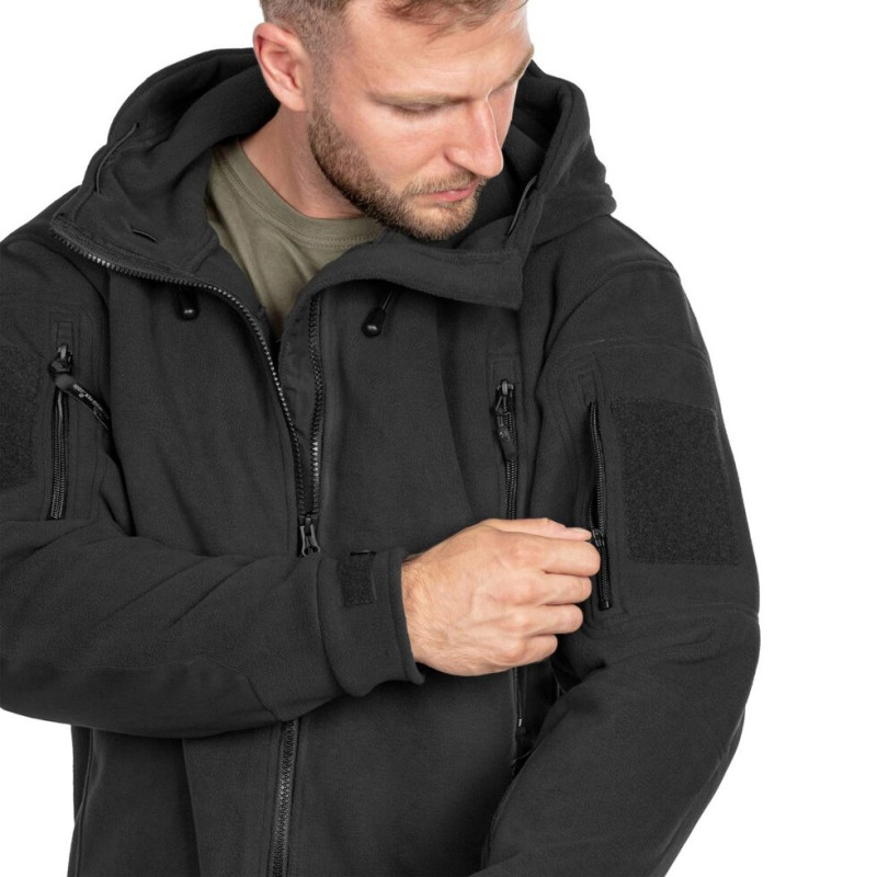 Куртка Helikon-Tex PATRIOT JACKET - DOUBLE FLEECE Black XL