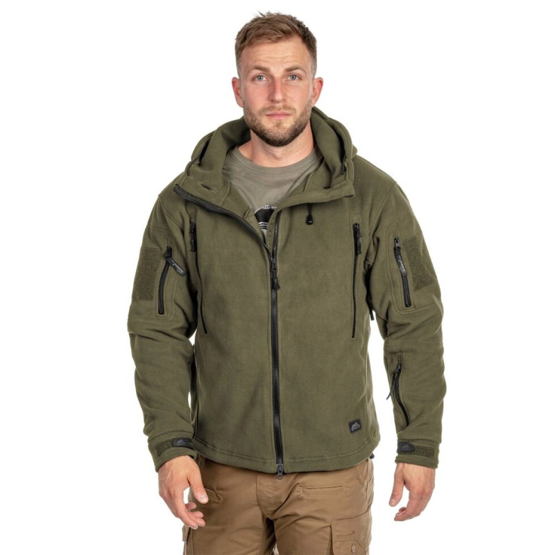 Куртка Helikon-Tex PATRIOT JACKET - DOUBLE FLEECE Olive Green S