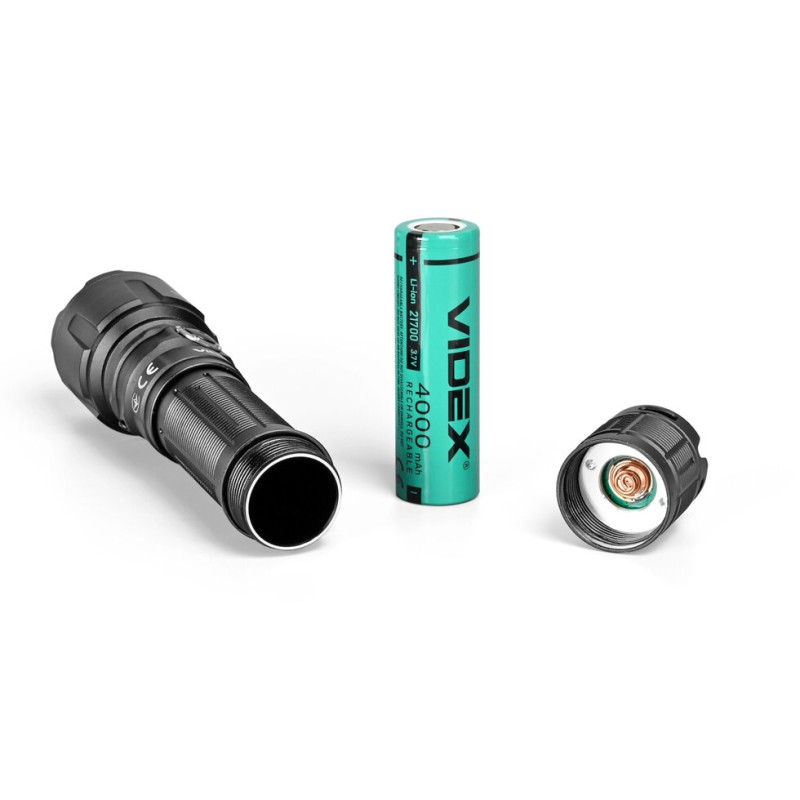 Портативний світлодіодний ліхтарик VIDEX VLF-A376 3600Lm 5000K