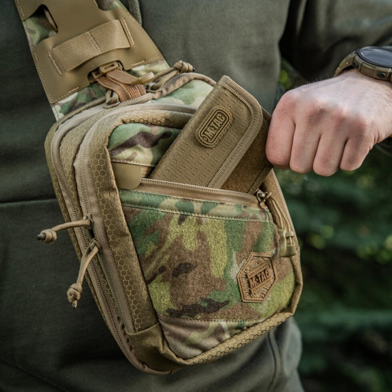 СУМКА M-TAC HEX З ЛИПУЧКОЮ MULTICAM/COYOTE
