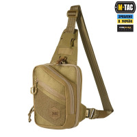 СУМКА M-TAC SLING PISTOL BAG ELITE HEX З ЛИПУЧКОЮ COYOTE