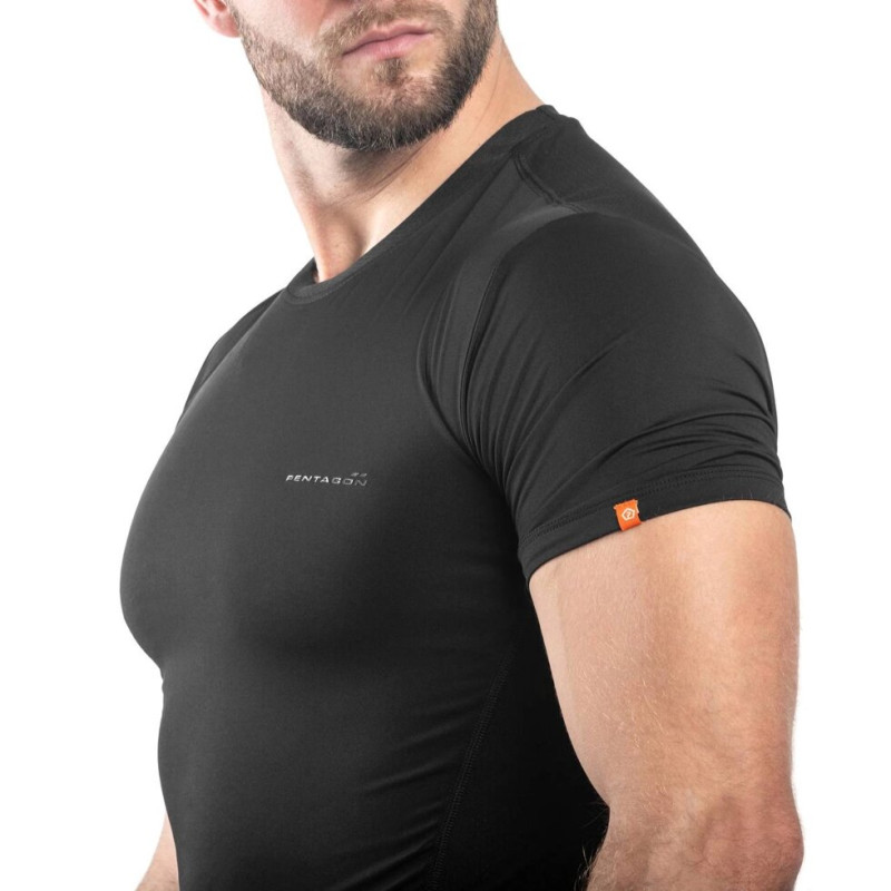 Термоактивна футболка Pentagon Apollo Tac Fresh - Black M
