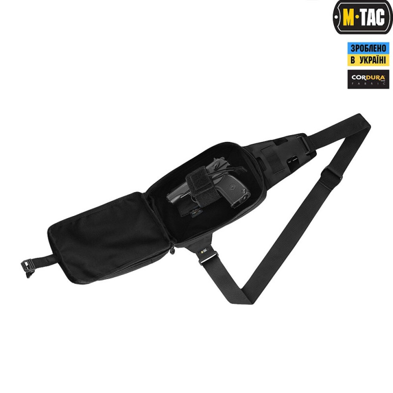 СУМКА M-TAC SLING PISTOL BAG ELITE BLACK