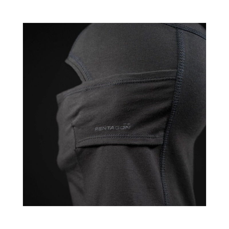 Бавовняна балаклава Pentagon Kryptis Balaklava Black