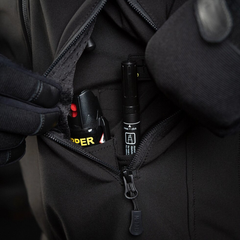 КУРТКА М-Тас SOFT SHELL POLICE BLACK XS