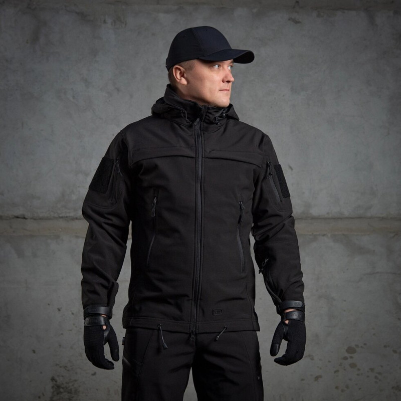 КУРТКА М-Тас SOFT SHELL POLICE BLACK XS