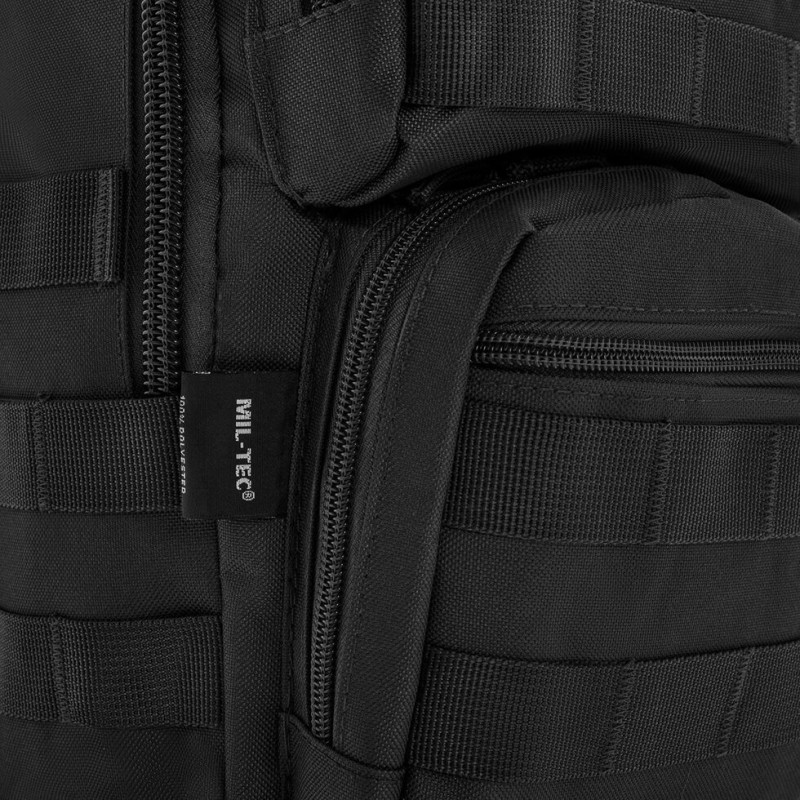 Рюкзак через плече ASSAULT BLACK (8,5 л) Mil-Tec Sturm (Німеччина)