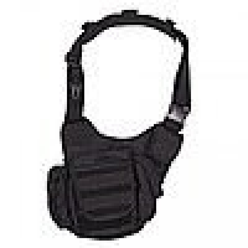 Сумка тактична SLING BAG Molle через плече чорна (Mil-Tec) Німеччина