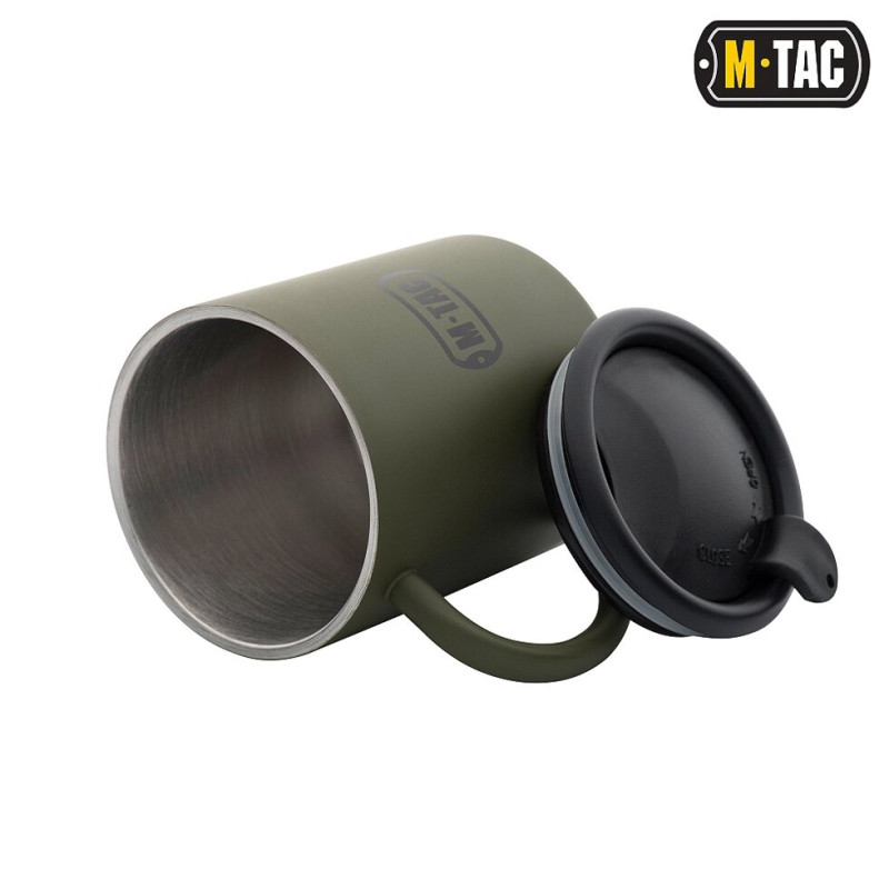 Термокружка M-Tac 280 мл. з кришкою олива