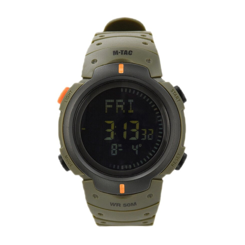 Годинник M-Tac тактичний з компасом Olive
