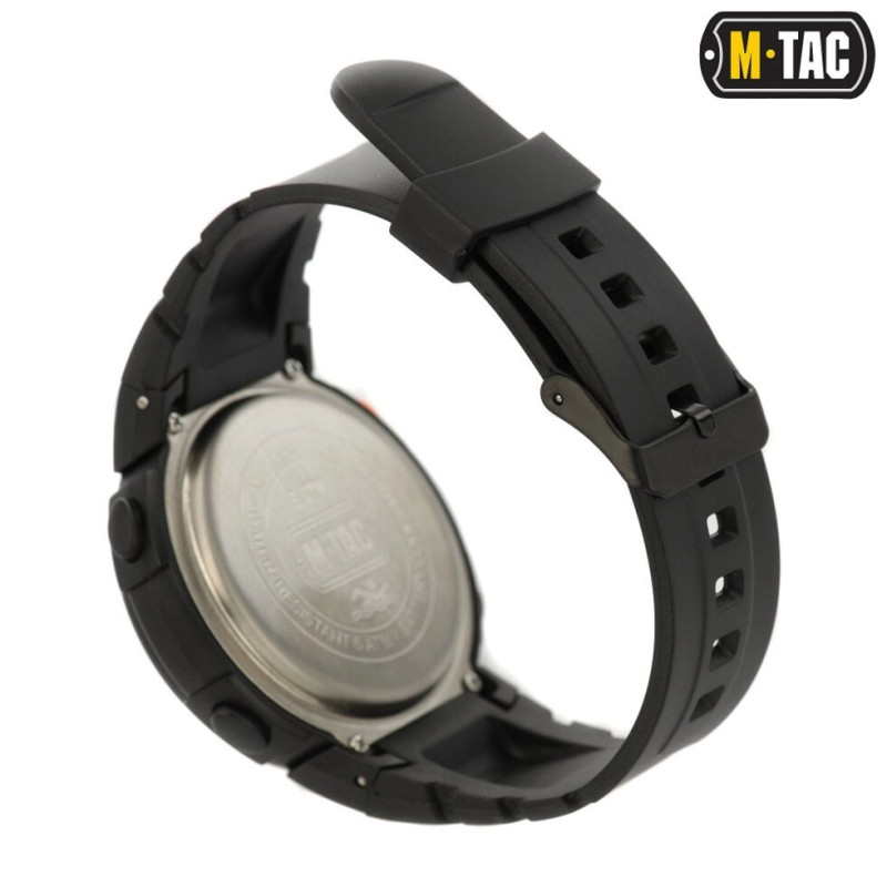 Годинник M-Tac тактичний з компасом Black