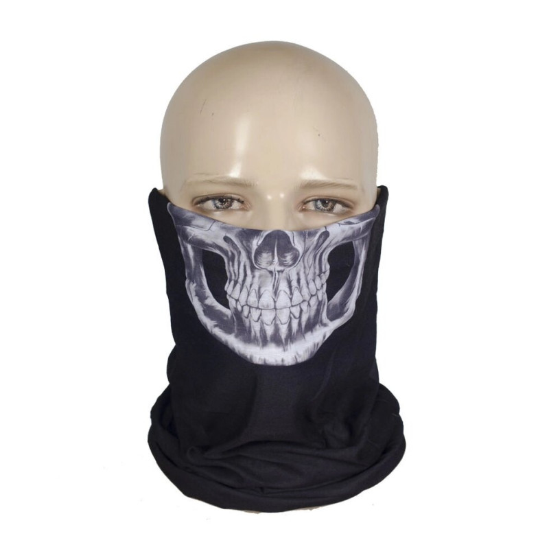 ШАРФ-ТРУБА M-Tac полегшенням REAPER SKULL BLACK