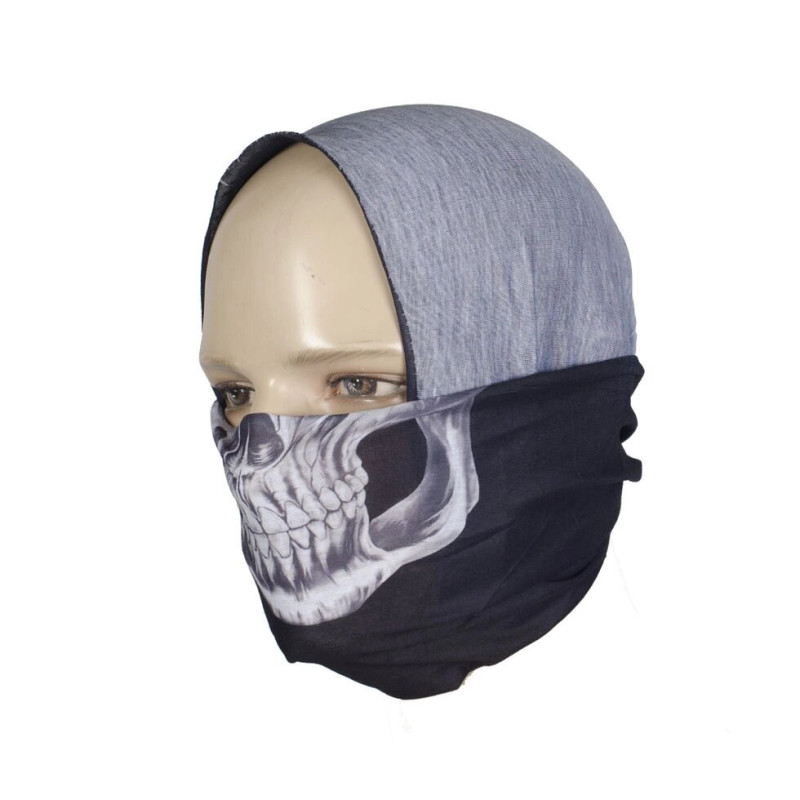 ШАРФ-ТРУБА M-Tac полегшенням REAPER SKULL BLACK