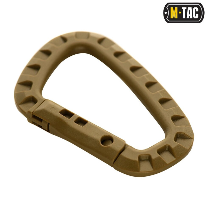 КАРАБІН M-TAC ПЛАСТИКОВИЙ Coyote