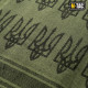 ШАРФ M-TAC ШЕМАГ із тризубом OLIVE / BLACK