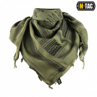 ШАРФ M-TAC ШЕМАГ із тризубом OLIVE / BLACK