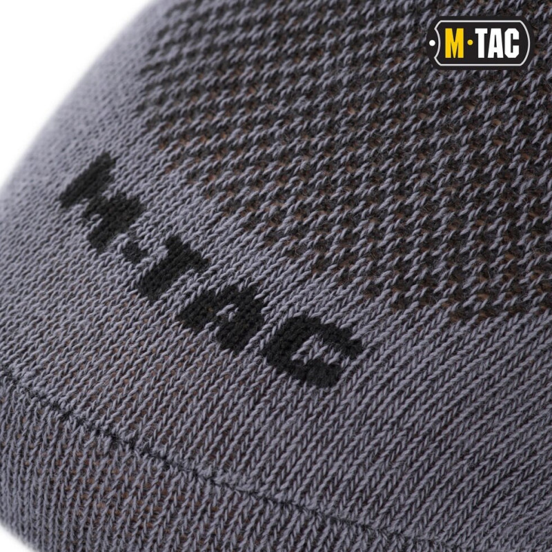 M-TAC НОСКИ СПОРТИВНІ ЛЕГКІ DARK GREY