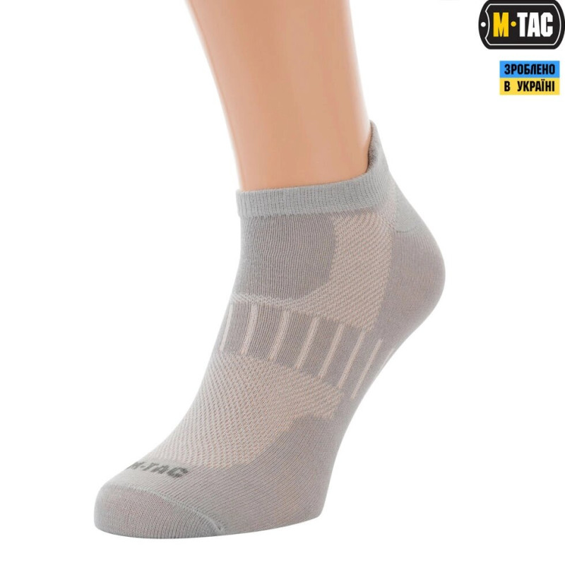M-TAC НОСКИ СПОРТИВНІ ЛЕГКІ GREY