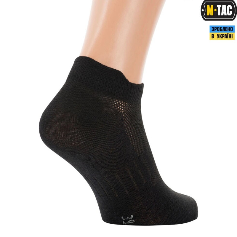 M-TAC НОСКИ СПОРТИВНІ ЛЕГКІ BLACK