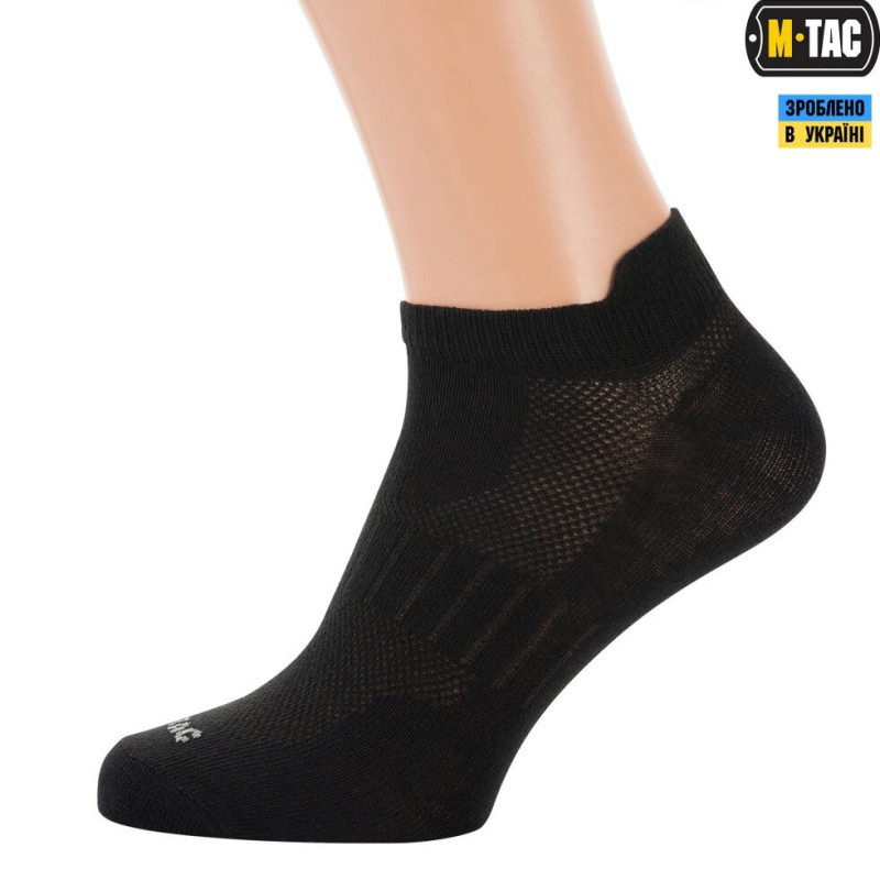 M-TAC НОСКИ СПОРТИВНІ ЛЕГКІ BLACK