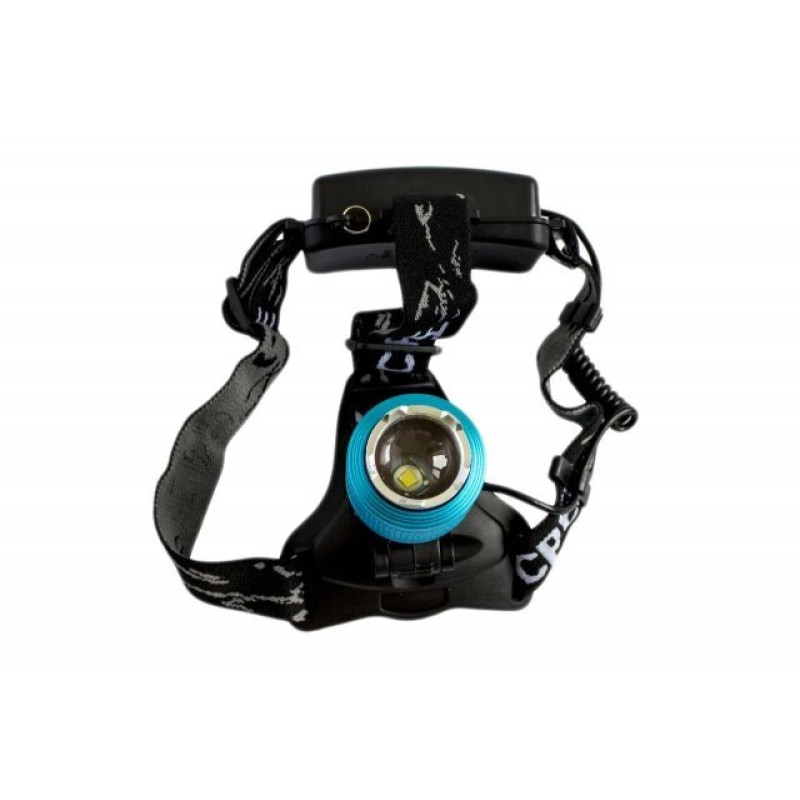 Ліхтар налобний Police2199-T6,2х18650, ЗУ 12V / 220V, zoom, шипи, BOX
