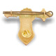 Беретній знак танкових войск (метал)