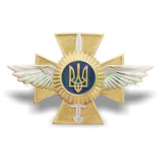 Знак на кашкет для Повітряних Сил (метал)