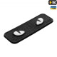 НАШИВКА CAT EYES 3D ПВХ BLACK