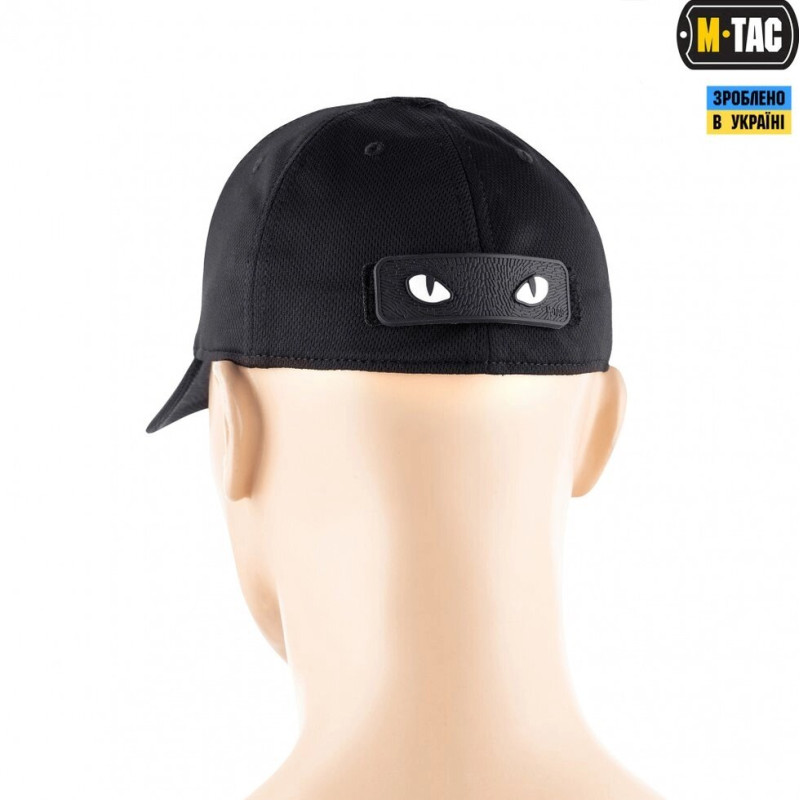НАШИВКА CAT EYES 3D ПВХ BLACK