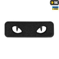 НАШИВКА CAT EYES 3D ПВХ BLACK
