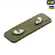 НАШИВКА CAT EYES 3D ПВХ OLIVE