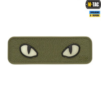 НАШИВКА CAT EYES 3D ПВХ OLIVE