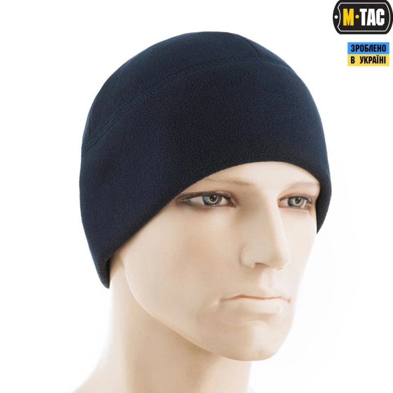 ШАПКА WATCH CAP ELITE Фліс (260Г / М2) WITH SLIMTEX DARK NAVY BLUE