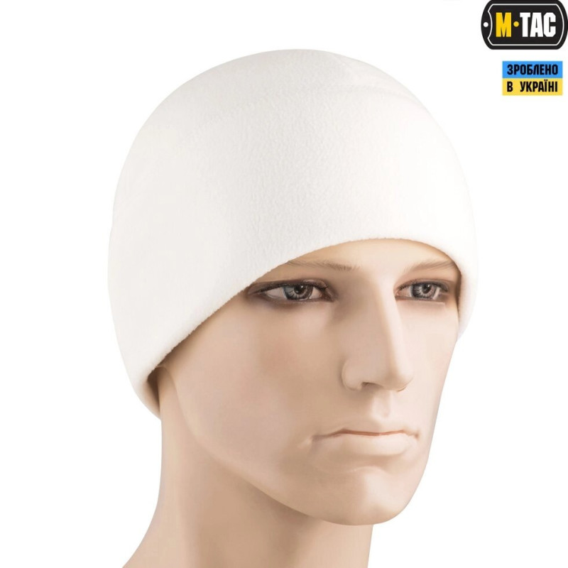 ШАПКА WATCH CAP ELITE Фліс (260Г / М2) WITH SLIMTEX WHITE