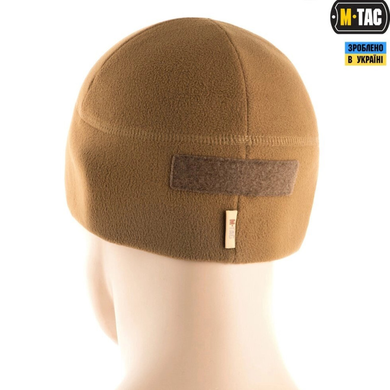 ШАПКА WATCH CAP ELITE Фліс (270г / М2) з липучками COYOTE BROWN