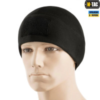 ШАПКА WATCH CAP ELITE Фліс (270г / М2) з липучками BLACK