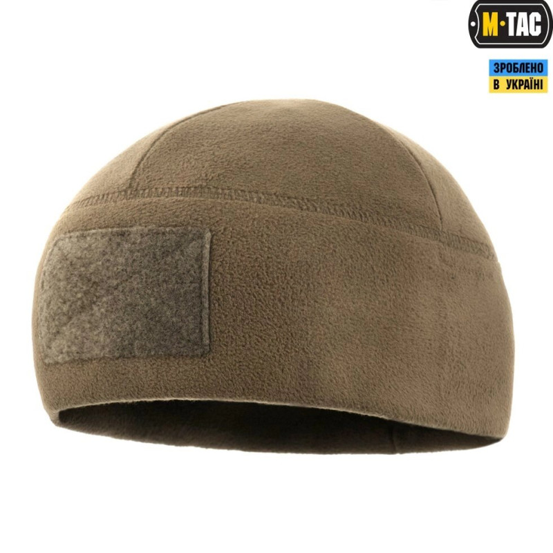 ШАПКА WATCH CAP ELITE Фліс (270г / М2) з липучками DARK OLIVE