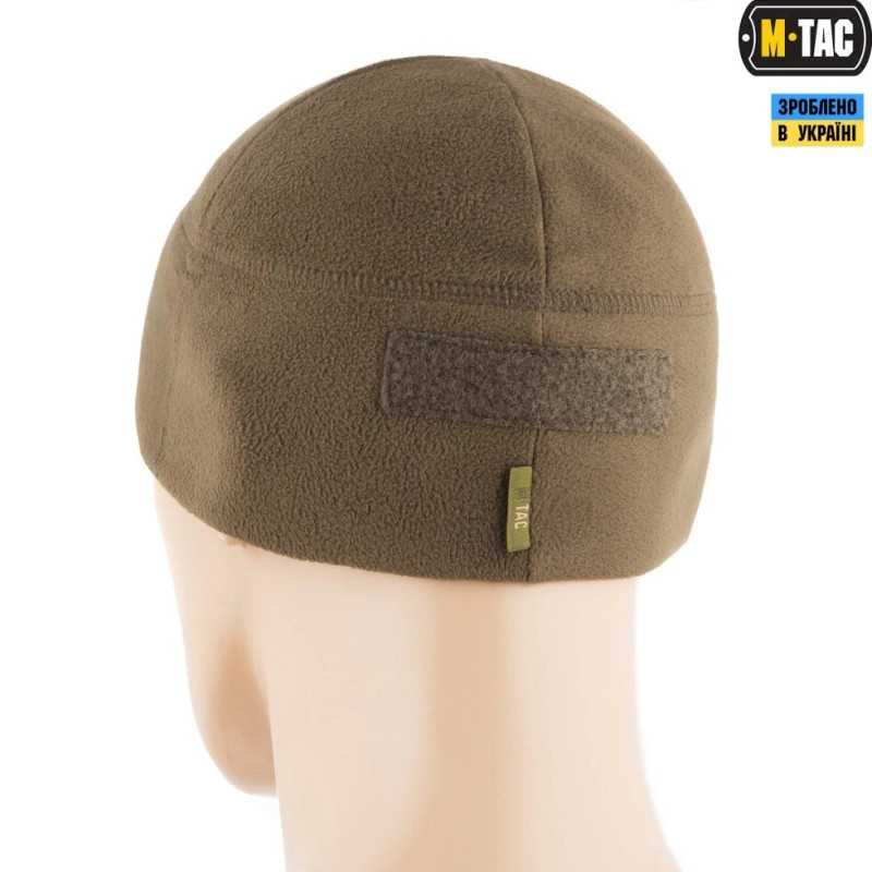 ШАПКА WATCH CAP ELITE Фліс (270г / М2) з липучками DARK OLIVE