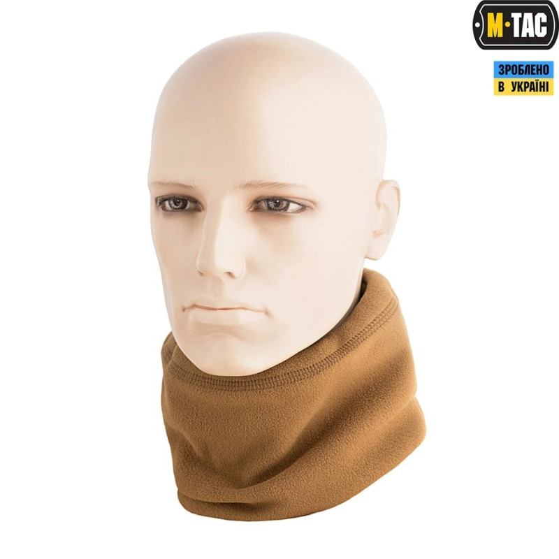 ШАРФ-ТРУБА ELITE КОРОТКИЙ із затягуванням Фліс (260Г / М2) COYOTE BROWN