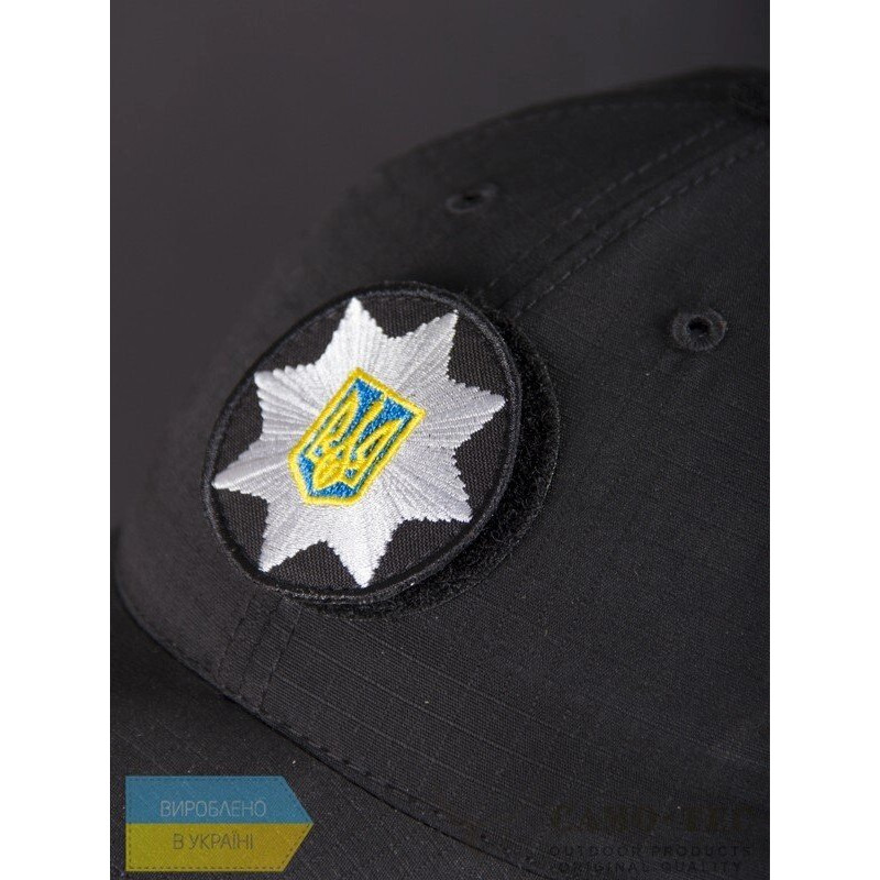 Бейсболка Police Rip-Stop Black