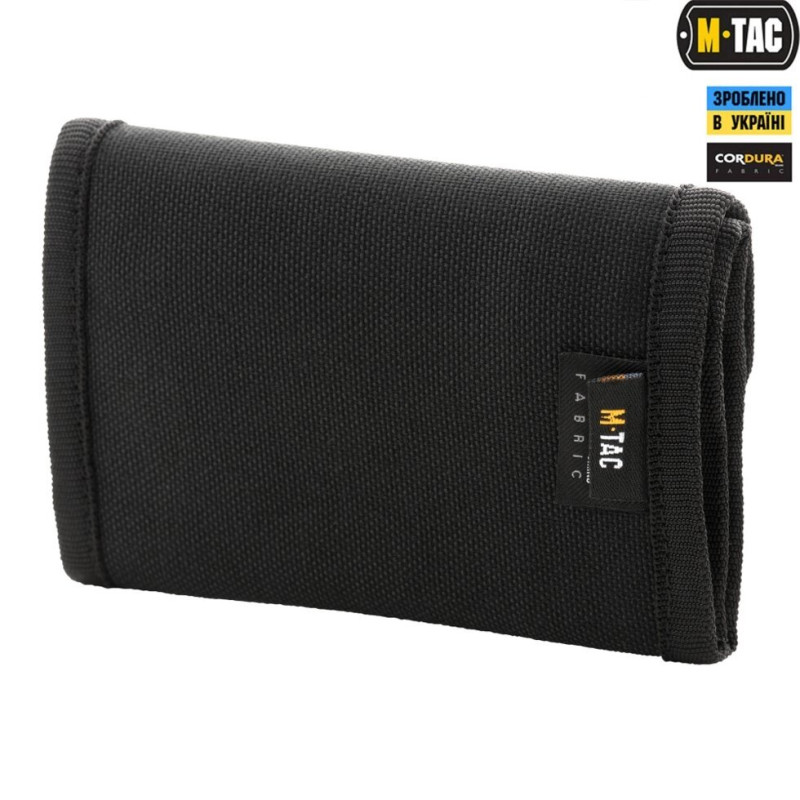 M-TAC ГАМАНЕЦЬ з липучками ELITE BLACK