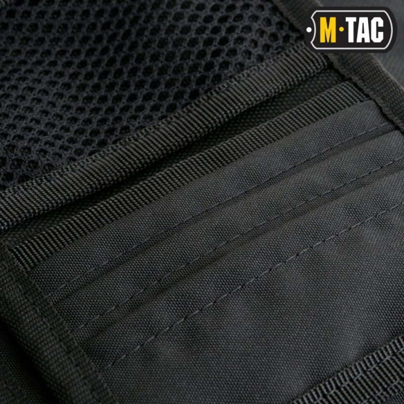 M-TAC ГАМАНЕЦЬ з липучками ELITE BLACK